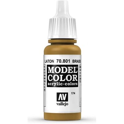 Peinture acrylique Vallejo Model Color Laiton 17ml - Publicité Peinture acrylique Vallejo Model Color Laiton 17ml - Publicité