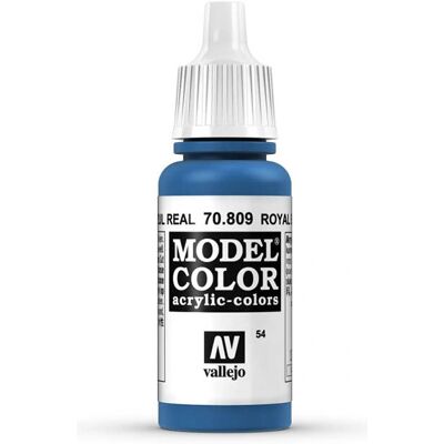 Vallejo Couleur Modèle - Bleu Royal - Peinture Acrylique - Publicité Vallejo Couleur Modèle - Bleu Royal - Peinture Acrylique - Publicité
