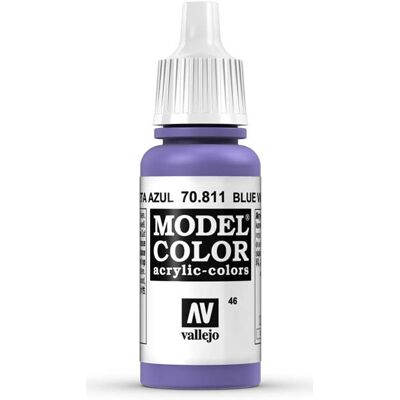 Peinture acrylique Vallejo Model Color Bleu Violet - 17ml - Type Modèle - Publicité Peinture acrylique Vallejo Model Color Bleu Violet - 17ml - Type Modèle - Publicité