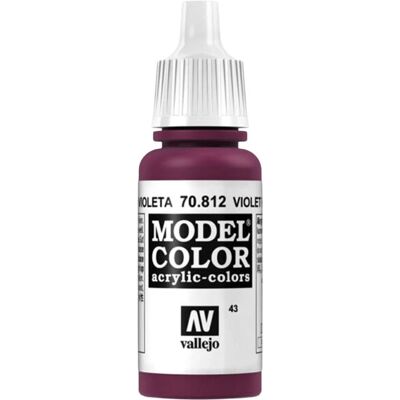 Peinture Acrylique Vallejo Rouge Violet - Type de Modèle - Publicité Peinture Acrylique Vallejo Rouge Violet - Type de Modèle - Publicité