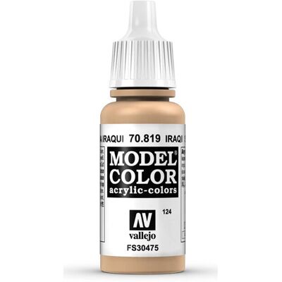 Vallejo Model Color Sable Iraquien - Peinture Acrylique - Publicité Vallejo Model Color Sable Iraquien - Peinture Acrylique - Publicité