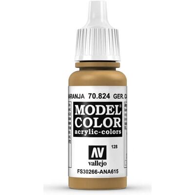 Vallejo Model Color 17ml - Ocre Allemand - Peinture Acrylique Vallejo Model Color 17ml - Ocre Allemand - Peinture Acrylique