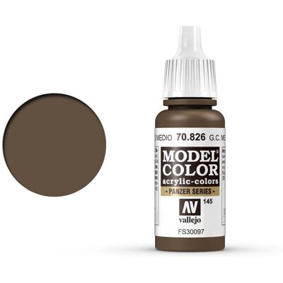 Vallejo Model Color Brun Moyen - Peinture acrylique pour modèles - Publicité Vallejo Model Color Brun Moyen - Peinture acrylique pour modèles - Publicité