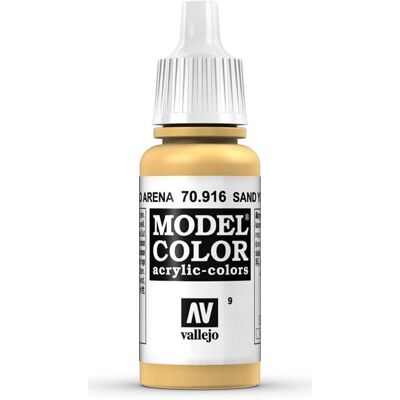 Vernice acrilica gialla Vallejo P916 - Colore Modello - 17ml Vernice acrilica gialla Vallejo P916 - Colore Modello - 17ml