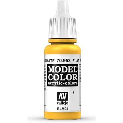 Tinta acrílica Vallejo 70.953 - Amarelo - Cor do Modelo Tinta acrílica Vallejo 70.953 - Amarelo - Cor do Modelo