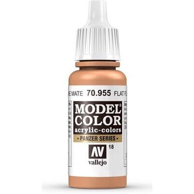 Vallejo Flat Flesh Tinta Acrílica - Tipo de Modelo Vallejo Flat Flesh Tinta Acrílica - Tipo de Modelo