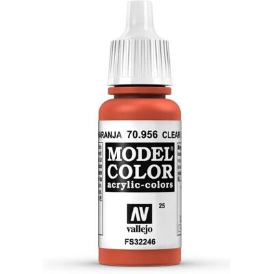Vallejo Couleurs Modèle - Peinture Acrylique Orange - 17ml Vallejo Couleurs Modèle - Peinture Acrylique Orange - 17ml