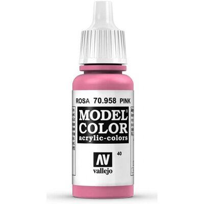 Peinture acrylique rose Vallejo - Couleurs pour Modèles Peinture acrylique rose Vallejo - Couleurs pour Modèles