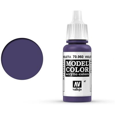 Peinture acrylique violette Vallejo 17 ml - Art & Craft - Type de Modèle Peinture acrylique violette Vallejo 17 ml - Art & Craft - Type de Modèle