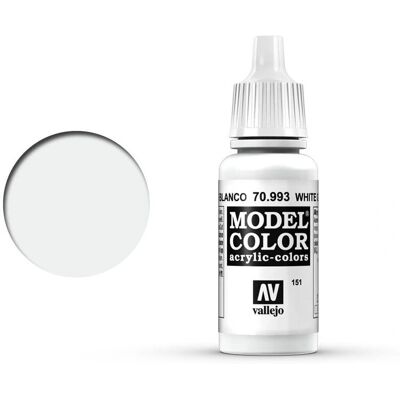 Vallejo 70.993 Acrylfarbe - Weiß-Grau - Modelltyp Vallejo 70.993 Acrylfarbe - Weiß-Grau - Modelltyp