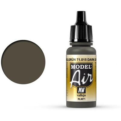 Vallejo Model Air 17ml - Dunkelgrün - Acrylfarben für Luftbefeuchter Vallejo Model Air 17ml - Dunkelgrün - Acrylfarben für Luftbefeuchter