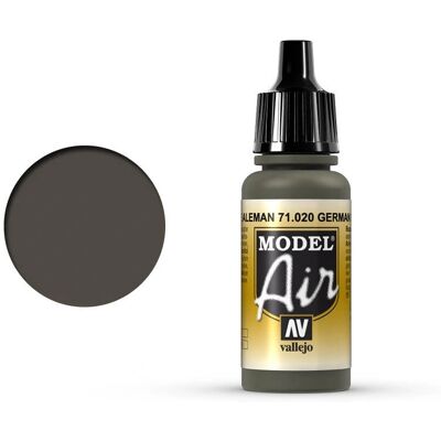 Vallejo 71.020 Acrylfarbe - Deutsches Grün - Model Air - Acrylfarbe für Airbrush Vallejo 71.020 Acrylfarbe - Deutsches Grün - Model Air - Acrylfarbe für Airbrush