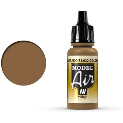 Vallejo 71.032 Peinture Acrylique - Jaune - 17ml - Model Air - Peinture acrylique pour aérographe - Publicité Vallejo 71.032 Peinture Acrylique - Jaune - 17ml - Model Air - Peinture acrylique pour aérographe - Publicité