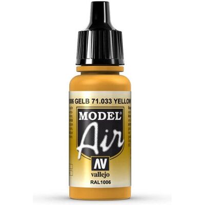 Colore Acrilico Vallejo Model Air 17ml Ocre Giallo Colore Acrilico Vallejo Model Air 17ml Ocre Giallo