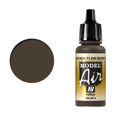 Peinture acrylique Vallejo Burnt Umber - 17ml - Publicité Peinture acrylique Vallejo Burnt Umber - 17ml - Publicité