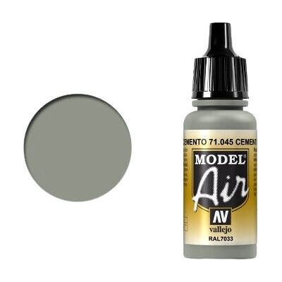 Colori acrilici cemento Vallejo Model Air - Bottiglia da 17ml Colori acrilici cemento Vallejo Model Air - Bottiglia da 17ml
