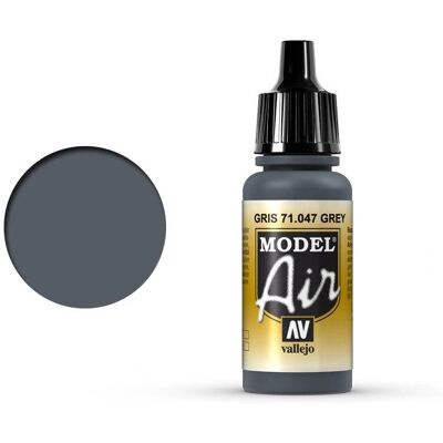 Vallejo Model Air 17ml - Grigio - Colore acrilico per modelli Vallejo Model Air 17ml - Grigio - Colore acrilico per modelli