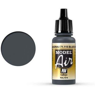 Vallejo Model Air Blau-Grau Acrylfarbe - Airbrush-Technik Vallejo Model Air Blau-Grau Acrylfarbe - Airbrush-Technik