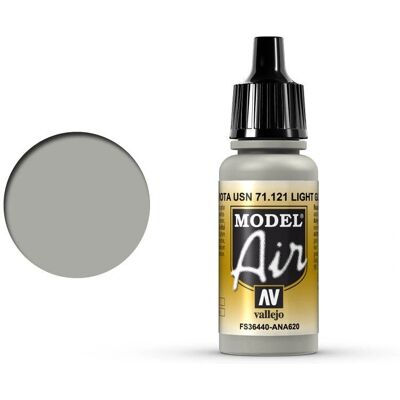 Vallejo Light Gull Grey Modello Aria Vernice Acrilica - 17ml Vallejo Light Gull Grey Modello Aria Vernice Acrilica - 17ml