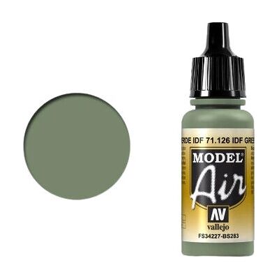 Farba akrylowa Vallejo Model Air IDF Zielona 17 ml - Produkt do aerografu Farba akrylowa Vallejo Model Air IDF Zielona 17 ml - Produkt do aerografu