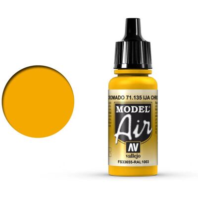 Vallejo Chromgelb Acrylic Paint - Model Air 17ml Vallejo Chromgelb Acrylic Paint - Model Air 17ml