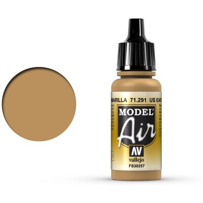 Vallejo Model Air Giallo Terra US - Vernice Acrilica - 17ml Vallejo Model Air Giallo Terra US - Vernice Acrilica - 17ml