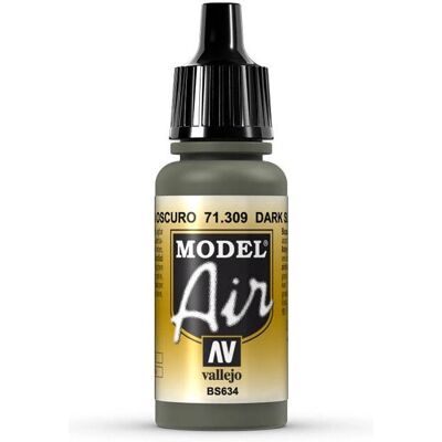 Peinture Acrylique Gris Ardoise Foncée Vallejo - Model Air 17ml - Publicité Peinture Acrylique Gris Ardoise Foncée Vallejo - Model Air 17ml - Publicité