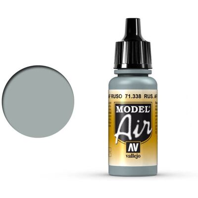 Peinture acrylique Vallejo 71338 Bleu gris russe AF - 17ml Modèle Air - Publicité Peinture acrylique Vallejo 71338 Bleu gris russe AF - 17ml Modèle Air - Publicité