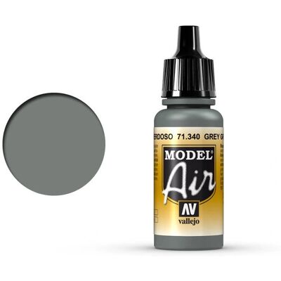 Vallejo Vallejo Model Air Grau Grün Acrylfarbe - 17ml Vallejo Vallejo Model Air Grau Grün Acrylfarbe - 17ml