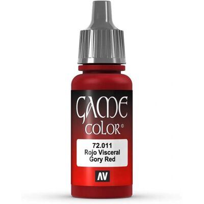 Colori acrilici Gory Red Vallejo - Arte e fai-da-te - 17ml Colori acrilici Gory Red Vallejo - Arte e fai-da-te - 17ml