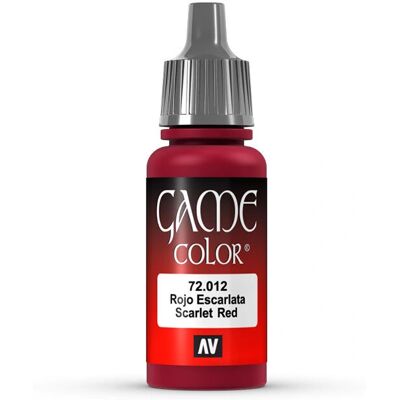 Vallejo 72012 Peinture Acrylique Rouge Écarlate - Art & Craft - Publicité Vallejo 72012 Peinture Acrylique Rouge Écarlate - Art & Craft - Publicité