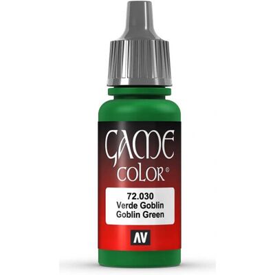 Tinta acrílica Goblin Verde Vallejo - 17ml Tinta acrílica Goblin Verde Vallejo - 17ml