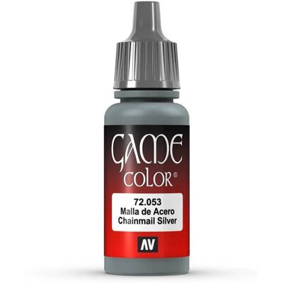 Peinture Acrylique Vallejo 72.053 Art/Craft - Argent - Type de peinture: Acrylique - Publicité Peinture Acrylique Vallejo 72.053 Art/Craft - Argent - Type de peinture: Acrylique - Publicité