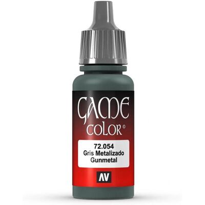 Vallejo PG054 Gunmetal Acrylic Paint - Miniatures & War Games Vallejo PG054 Gunmetal Acrylic Paint - Miniatures & War Games
