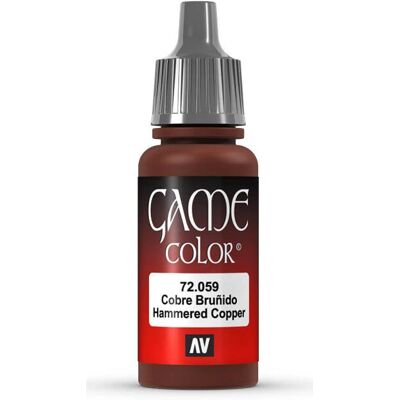 Colori acrilici in rame da 17 ml Vallejo - Hammered Copper Colori acrilici in rame da 17 ml Vallejo - Hammered Copper