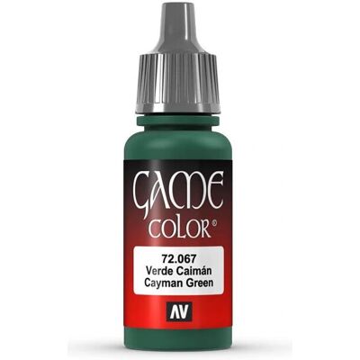 Peinture acrylique Vallejo 72067 - Vert Cayman - Couleurs pour figurines fantasy - Publicité Peinture acrylique Vallejo 72067 - Vert Cayman - Couleurs pour figurines fantasy - Publicité