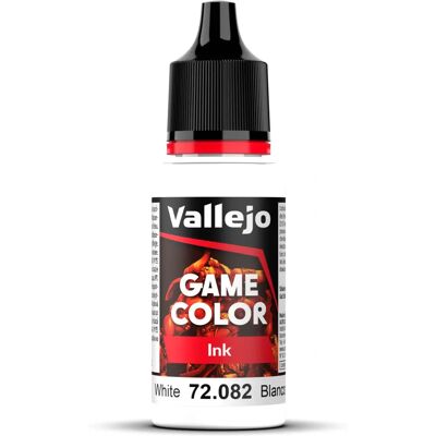 Peinture Acrylique Blanche Vallejo - Encre pour Modèles & Miniatures - 18ml - Publicité Peinture Acrylique Blanche Vallejo - Encre pour Modèles & Miniatures - 18ml - Publicité