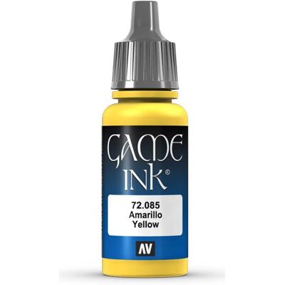 Colorazione acrilica Vallejo 72.085 - Giallo - 17ml - Modelli & Miniature Colorazione acrilica Vallejo 72.085 - Giallo - 17ml - Modelli & Miniature