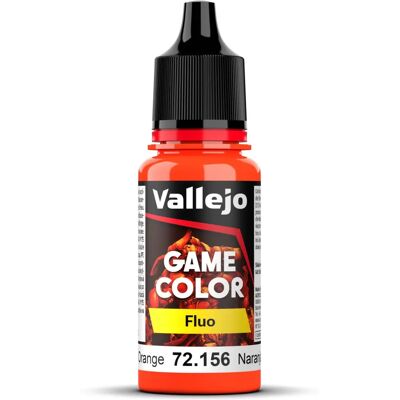 Vallejo Model Acrylic Orange Fluorescent Paint - 18ml Vallejo Model Acrylic Orange Fluorescent Paint - 18ml