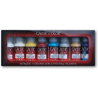Vallejo Heavy Skintone 8 Acrylic Paint Set - Art & Craft Vallejo Heavy Skintone 8 Acrylic Paint Set - Art & Craft