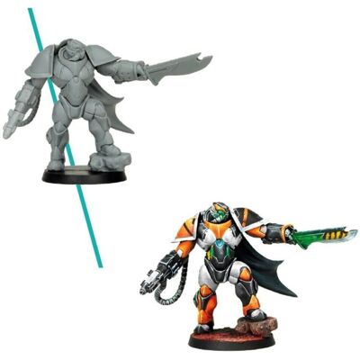 WITTMAX Vallejo Game Color Set - Sci-Fi (12x18 ml) & figure WITTMAX Vallejo Game Color Set - Sci-Fi (12x18 ml) & figure