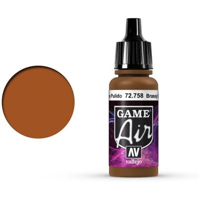 Vallejo 72.758 Vernice acrilica per arte e fai-da-te - 17ml - Model Air - Laiton Brassy - Tipo di prodotto Vallejo 72.758 Vernice acrilica per arte e fai-da-te - 17ml - Model Air - Laiton Brassy - Tipo di prodotto