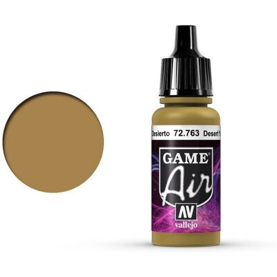 Vallejo Model Air Jaune Désert - Peinture acrylique pour maquettes - Publicité Vallejo Model Air Jaune Désert - Peinture acrylique pour maquettes - Publicité