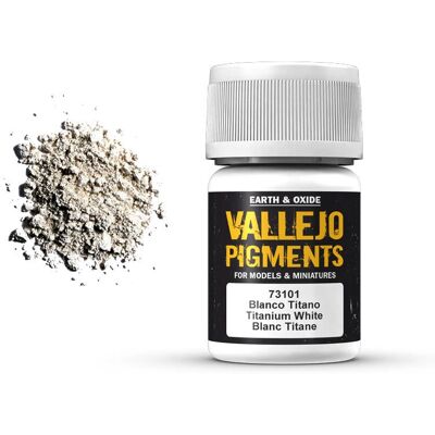 Colore per Modelli Titanio Bianco Vallejo - 35ml Colore per Modelli Titanio Bianco Vallejo - 35ml