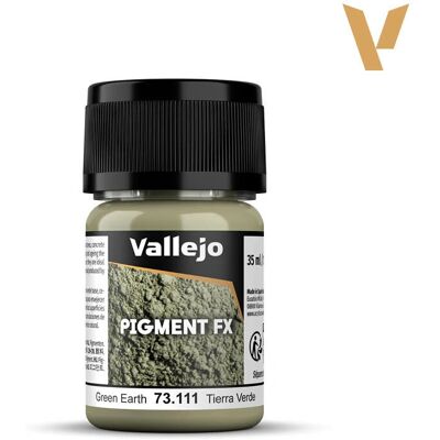Vallejo Grüne Erde Pigmente - Modellfarbe - 35ml Vallejo Grüne Erde Pigmente - Modellfarbe - 35ml