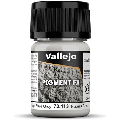 Vernice Hobby Vallejo Grigio ardesia chiaro 73.113 - Colore per modelli e diorami Vernice Hobby Vallejo Grigio ardesia chiaro 73.113 - Colore per modelli e diorami