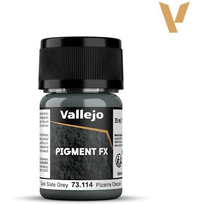 Pigmento Grigio Ardesia Scuro Vallejo - Vernice per Modelli - 35 ml Pigmento Grigio Ardesia Scuro Vallejo - Vernice per Modelli - 35 ml