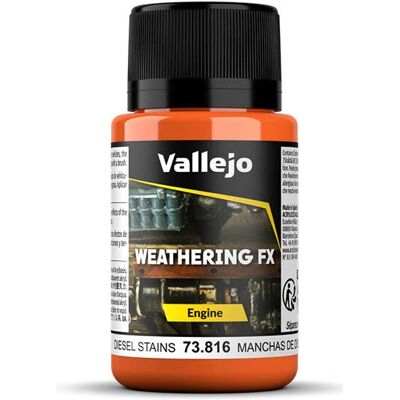 Vallejo Modello 73816 Vernice Acrilica - Effetti di invecchiamento - 40ml Vallejo Modello 73816 Vernice Acrilica - Effetti di invecchiamento - 40ml