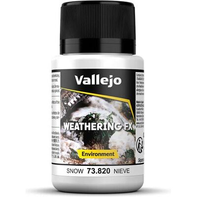 Gomma Acrilica Vallejo Neve - Effetti di Invecchiamento 40ml Gomma Acrilica Vallejo Neve - Effetti di Invecchiamento 40ml