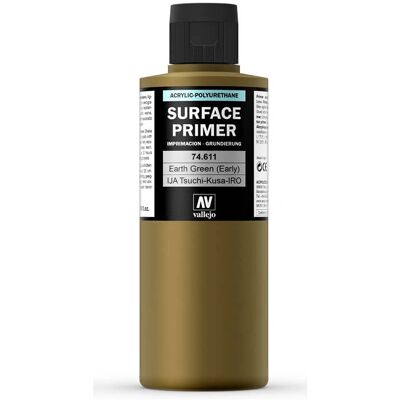 Vallejo 74.611 Earth Green Primer - Primer Vallejo 74.611 Earth Green Primer - Primer